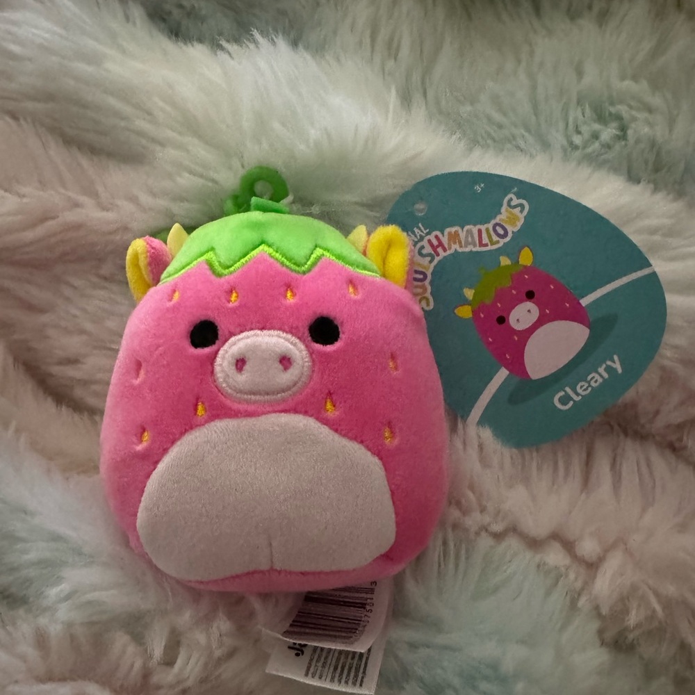 Clearly Squishmallow Keychain